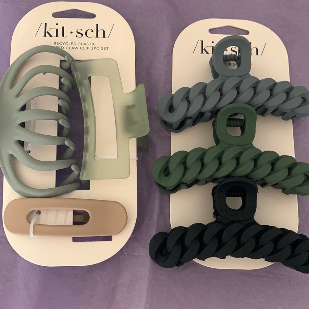 Kitsch hair clips